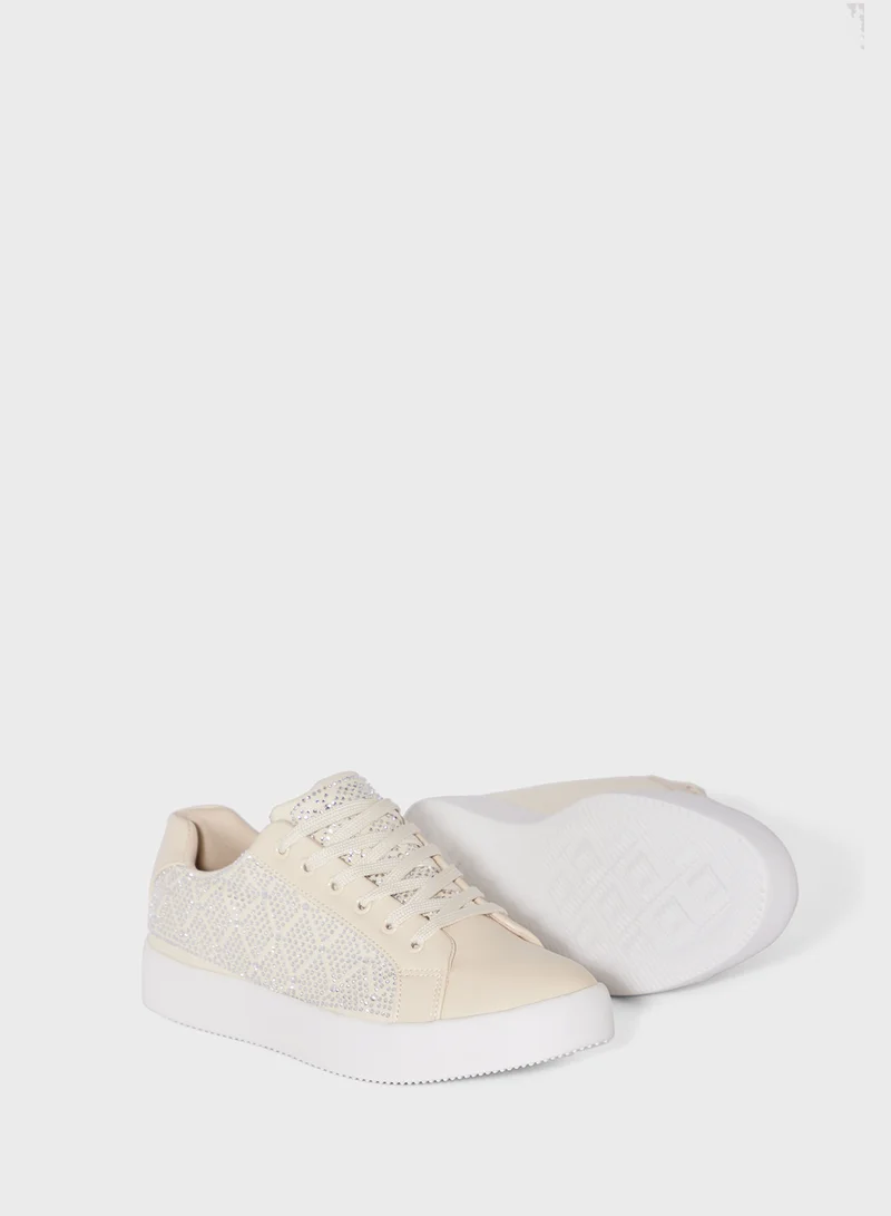 Ginger Diamante Sneakers