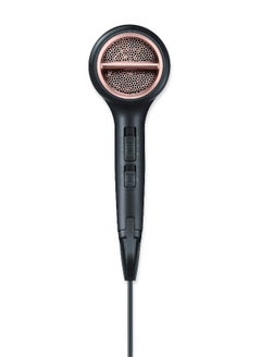 Beurer HC 50 Hair Dryer, 2200W Professional Hair Dryer, Ionic Technology for Smooth And Shiny Hair, 3 Heat And 2 Speed Settings, Cool Shot Function, Lightweight And Ergonomic Design  - Image 4