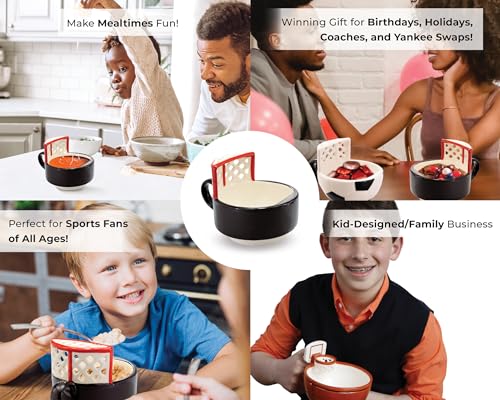 MAX'IS Creations The Hockey Mug with a Net Kids Christmas Gift Sports Gifts for Boys 8-12 Men Girls Family Gifts for Christmas Hockey Game Mom Gift, Novelty Funny Coffee Mug, 14oz - Image 3