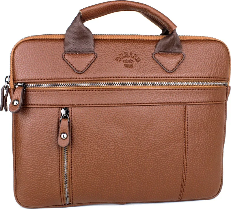 ديرسي كلوب Unisex Small Size Tan Color 13 Inch iPad Air 5 Notebook Macbook Tablet Bag