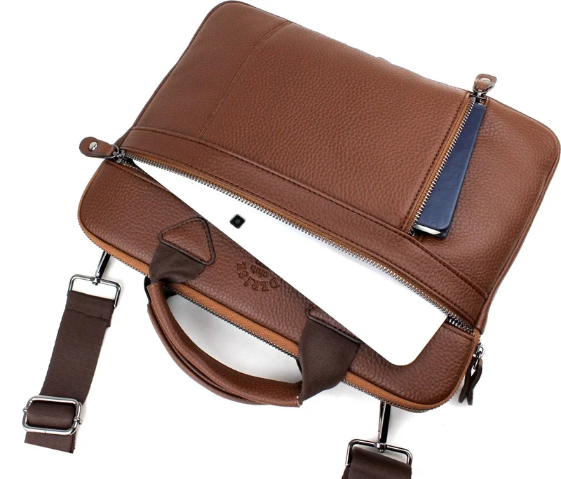 ديرسي كلوب Unisex Small Size Tan Color 13 Inch iPad Air 5 Notebook Macbook Tablet Bag