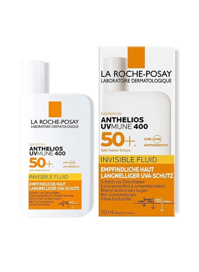لاروش - أنثيليوس يوفيميون400 SPF50+ واقي شمس غير مرئي 50مل - Image 1