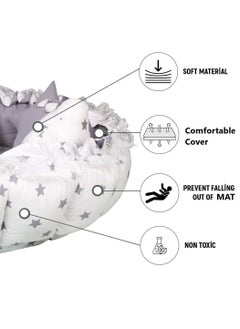 BABYCARA Experience The Ultimate Double Face Comfort and Safety with Soft Cotton Multifunctional Play & Sleep and Pet Mat Perfectly Crafted for Babies and Toddlers  - Image 2