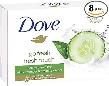 Dove Go Fresh Fresh Touch 8x Cleansing Bar Cream Bar Soap 100 g