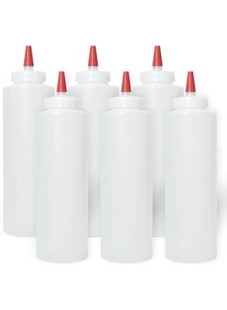 Pinnacle Mercantile Plastic Condiment Squeeze Bottles with Red Tip Cap 16-ounce Set 6 - pzsku/ZD9E4013E8AA13CD011DDZ/45/_/1742553139/145e60ff-6527-4ad9-96d7-1cb781aa760e