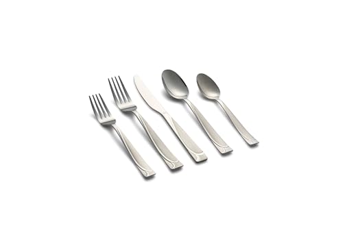 Cambridge 425540CJB2R Mena 40-Piece Flatware Set with Server - Image 4