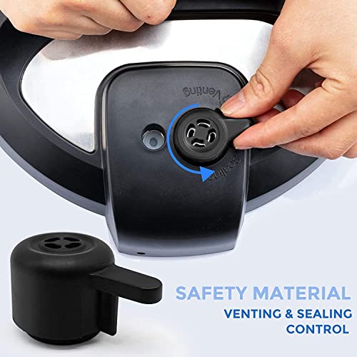 GWY Steam Release Handle Steam Valve for Ninja Foodi OP301 9 in 1/6.5 Quart OP401 12 in 1/8 Quart, for Ninja Foodi Pressure Cooker Valve Replacement Part Accessories - Image 3