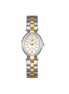 BEVERLY HILLS POLO CLUB BEVERLY HILLS POLO CLUB BP3739C.230 Women's Analog Display Watch & Metal Strap Silver/Gold  - Image 1