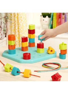 Count and Match Stacking Pegs & Board Set, Pre School Toys, Fine Motor Skills Toys, Best Gift Toys for Babies & Toddlers - pzsku/ZD9E435220B089F389346Z/45/_/1732791358/1f62a493-1cec-4397-a455-6ba553e6d3f5