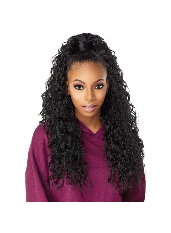 Sensationnel Half Wig N Pony Wrap Instant Up N Down Ud 2 (T4/Ashblonde) - Image 2