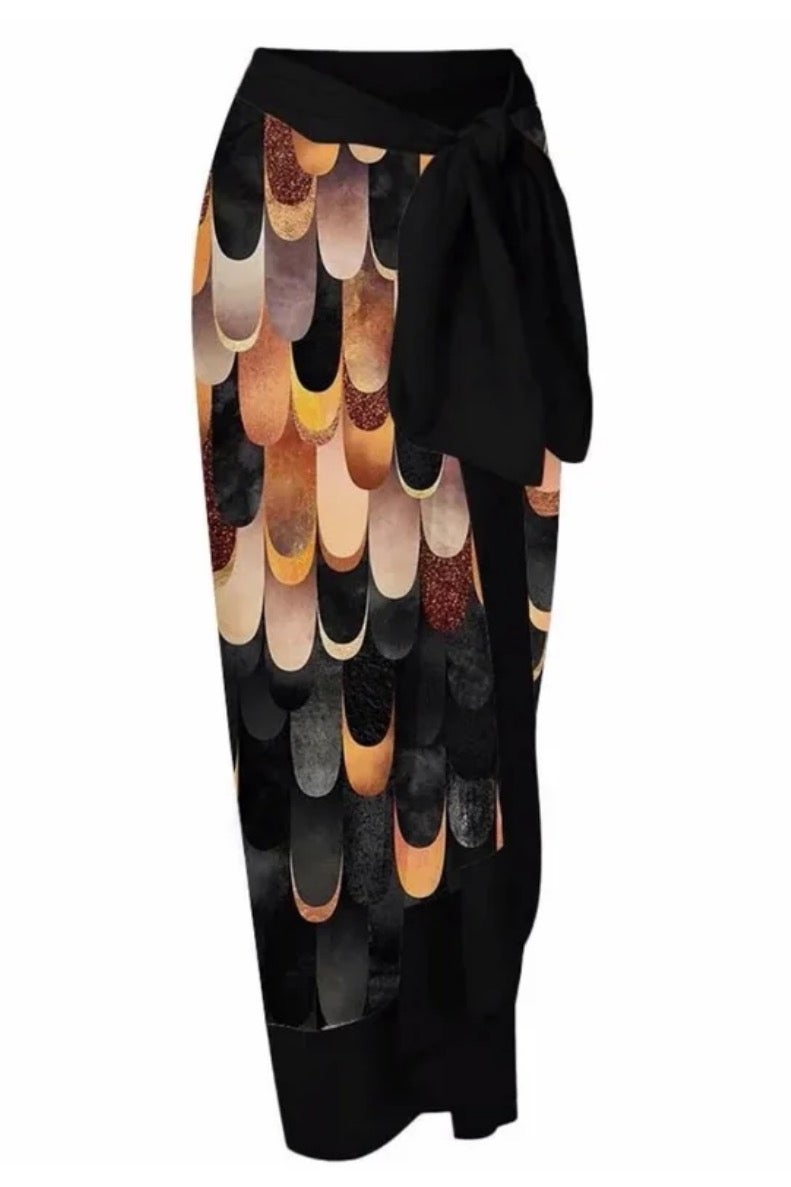 2-Piece Women Swimsuit with Skirt Holiday Beach Dress Female Retro Swimwear Vintage Surf Wear Summer - Image 3