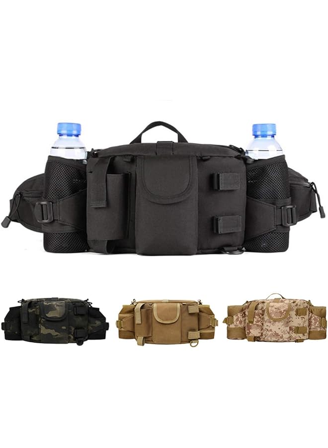 PROMASS promass 1050D Waist Pack Bag Fanny Pack Sling Bag Range Bag EDC Camera Bag with Shoulder Strap for Outdoor,Sports,Jogging,Walking,Hiking,Cycling  - Image 1