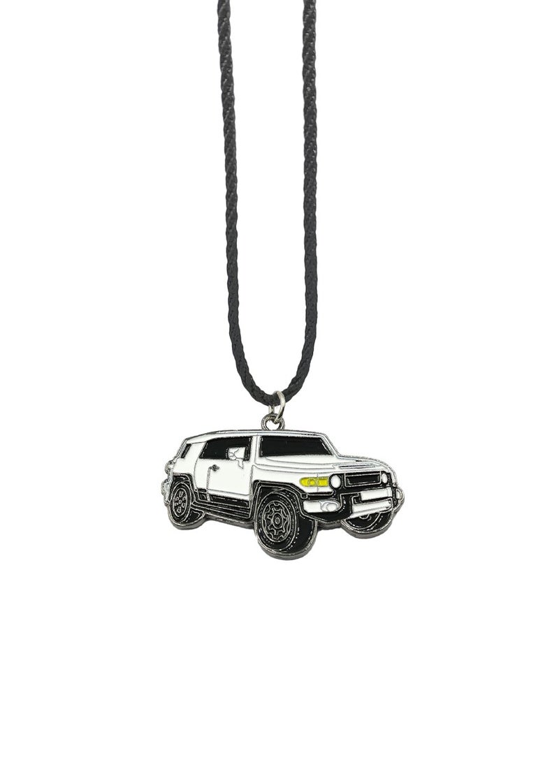 NMC Toyota FJ Cruiser Truck Car Pendant Mirror Hanging Pendant Metal Mini Car Decoration Chain 1 Pcs - Image 3