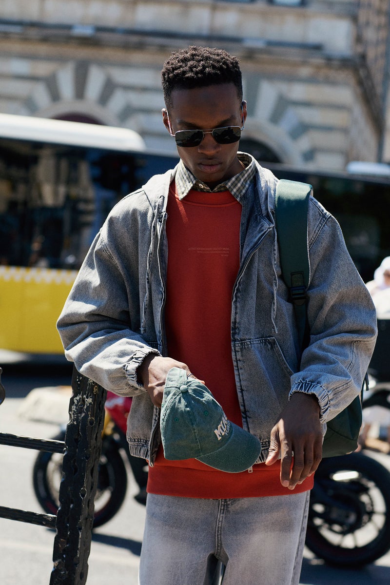 DeFacto Grey Man Cotton Jacket Casual - Image 1
