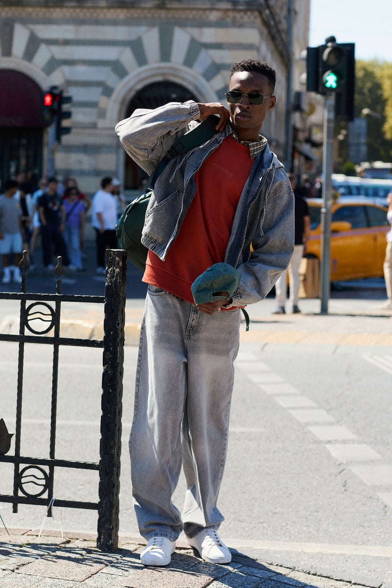 DeFacto Grey Man Cotton Jacket Casual - Image 2