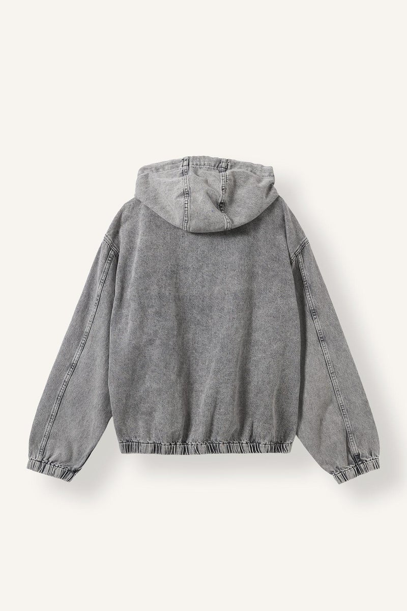 DeFacto Grey Man Cotton Jacket Casual - Image 4