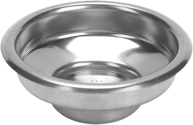 Pilipane 58mm Stainless Steel Coffee Filter  Double Layers SingleDouble Doses Filter Basket Non pressure Filter Accessories Bottomless Handle Filter separare  Non Pressurized Porous Filter Basket - Image 1