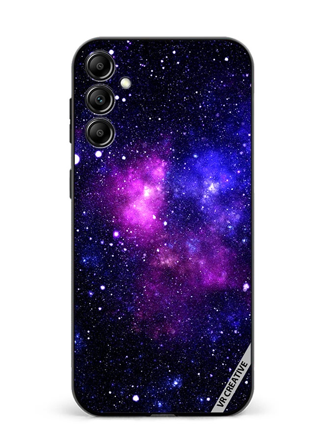 VR CREATIVE Protective Case Cover For Samsung Galaxy A55 Galaxy  Purple Design Multicolour - Image 1