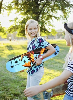 GROIC Skateboards Four-Wheel Skateboard Medium Size Board Dinosaur Theme Colorful Double-Sided Pattern for Beginner Skateboard or Kids Youth 24 Inch  - Image 5