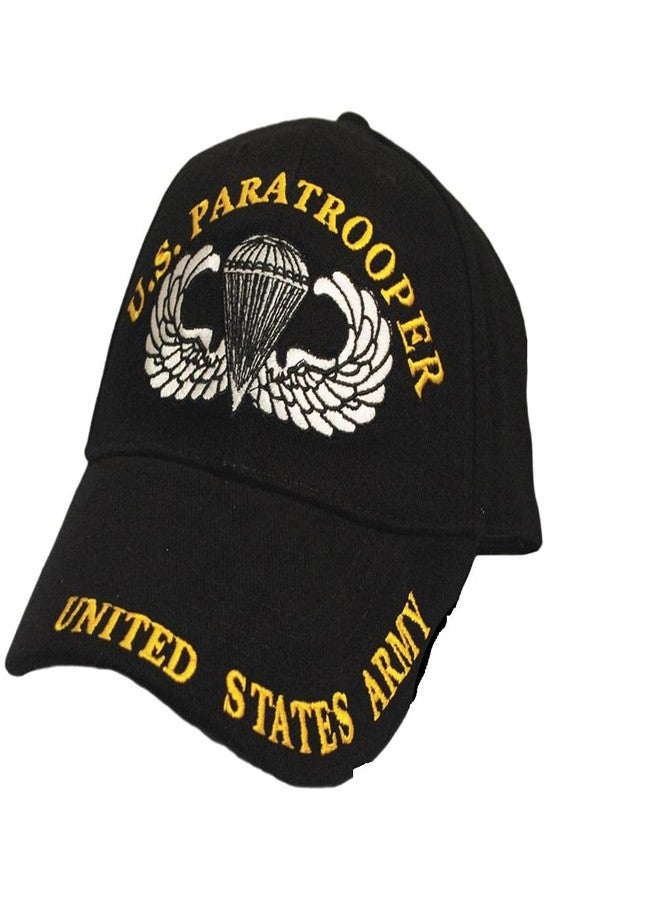 FindingKing U.S. Army Paratrooper Hat Black - Image 1