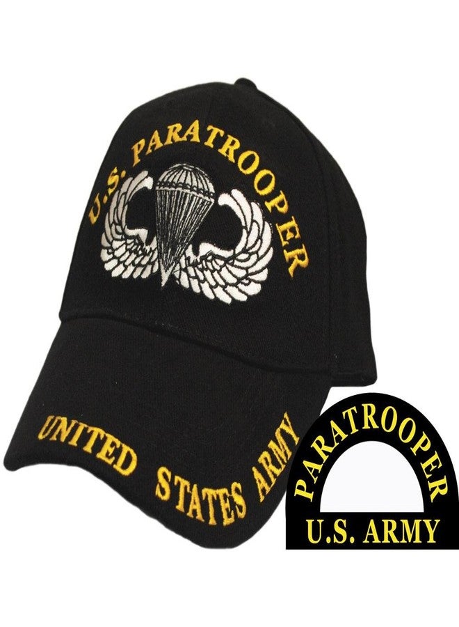 FindingKing U.S. Army Paratrooper Hat Black - Image 2