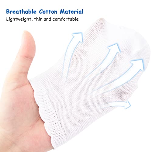 Looching 6 Pack Toddler Baby Girls Boys No Show Ankle Socks Cotton White Mesh Thin Low Cut Socks Kids 1-3Years - Image 5