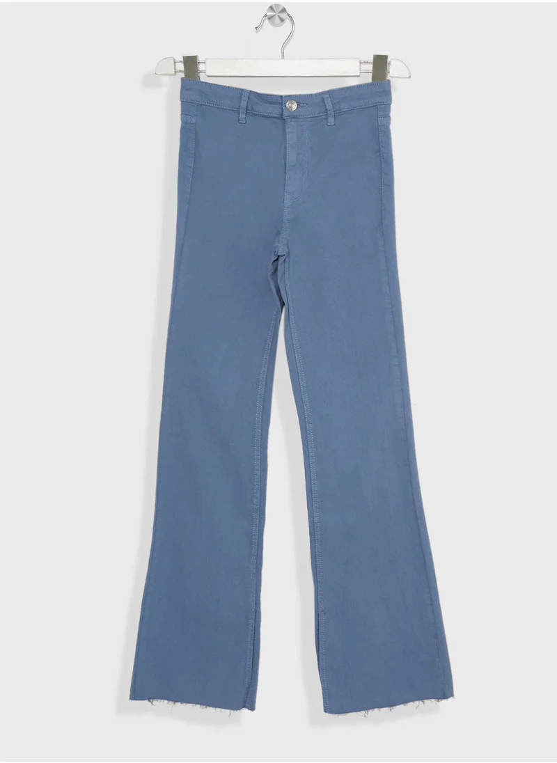 MANGO Youth Flared Jeans