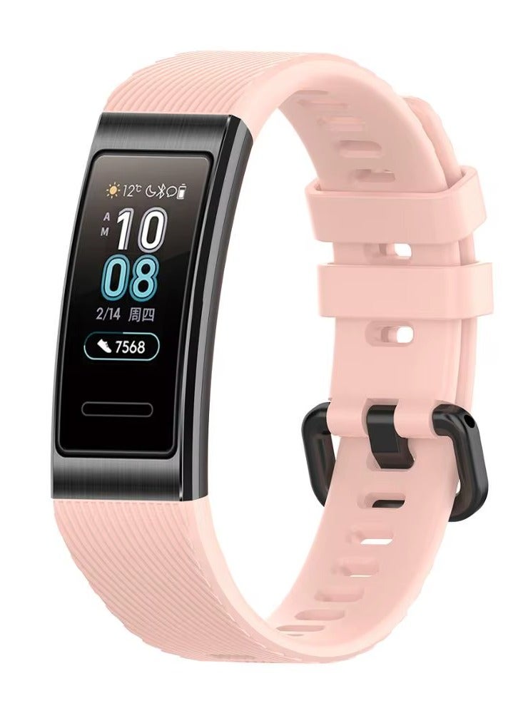 Soft Silicone Wrist Strap Compatible for Huawei Band 3 Pro Replacement Watch Band Bracelet Compatible - Image 2