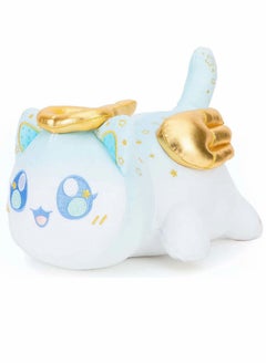KASTWAVE Cat Plush, 10" Plushies Collectible, Plushies Cat Mee Meow, Cute Cat Food Stuffed Animal Plush Pillow  - Image 1