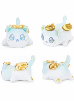KASTWAVE Cat Plush, 10" Plushies Collectible, Plushies Cat Mee Meow, Cute Cat Food Stuffed Animal Plush Pillow  - Image 5