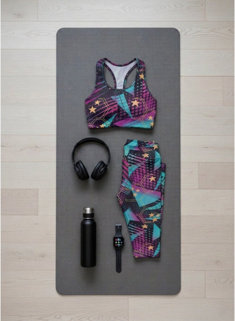 Women's Plus Size 2-Piece Activewear Set – Lightweight, Breathable & Stretchy Fabric for Everyday Comfort – Made in Turkey - Image 2