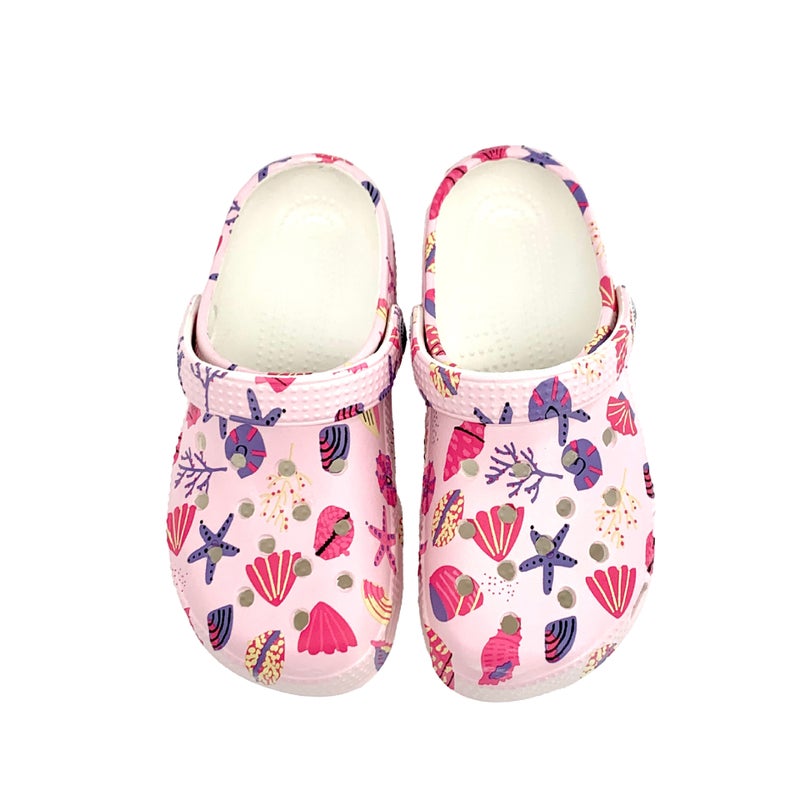 Children'S Clogs, Boys And Girls Printed Toe-Toe Beach Shoes, Clogs, Toe-Toe Sandals And Slippers, - Image 1