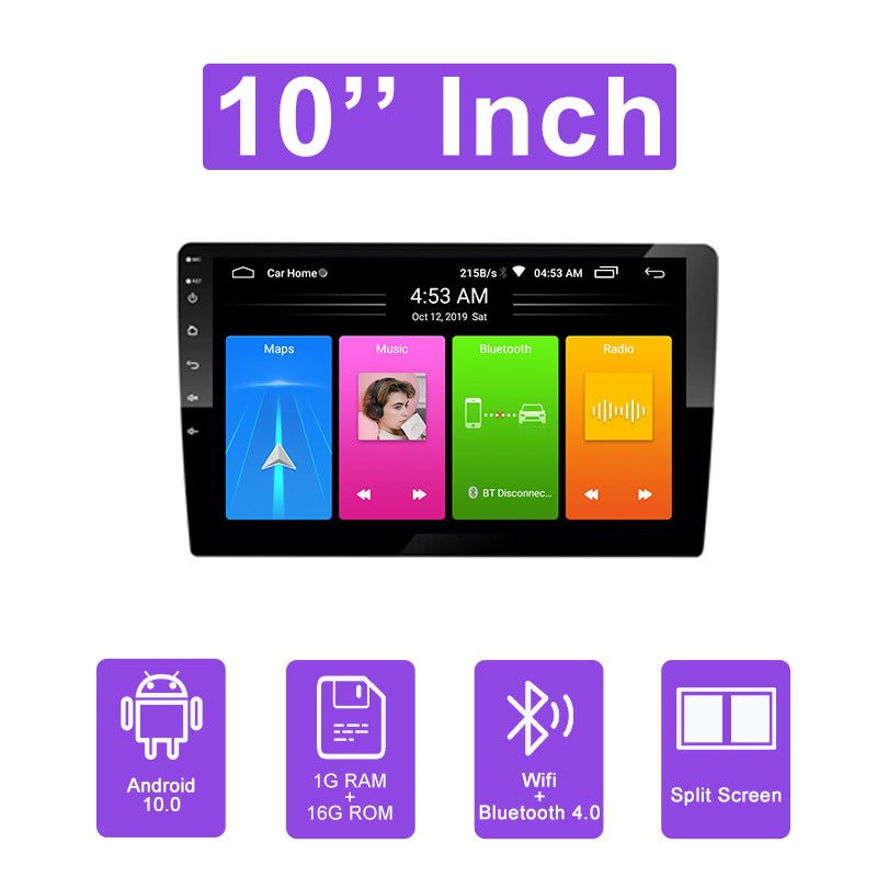 7910.1Inch Android Universal Car Navigation Gps Player With Large Screen And Hd Display - Image 1