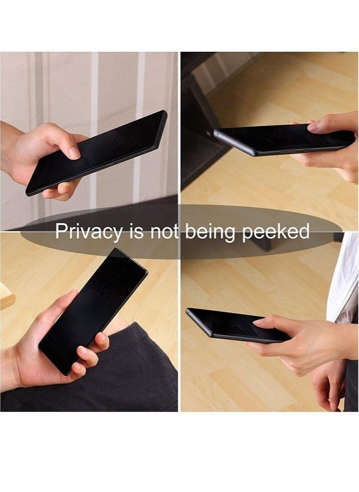 Raxoom Privacy Screen protector compatible with Samsung Galaxy S8 Screen Protector Tempered Glass [Anti-Glare][HD Full Coverage][Easy Installation][Scratch Resistant][9H Hardness] - Image 2