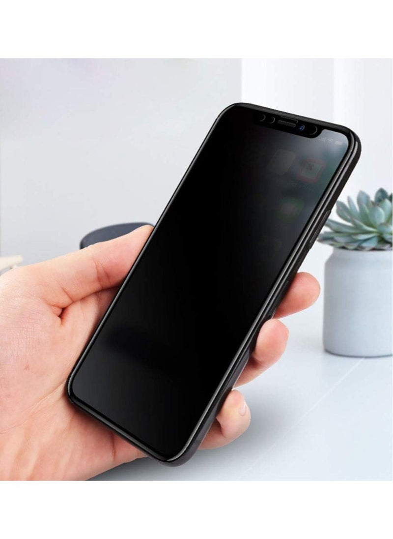 Raxoom Privacy Screen protector compatible with Samsung Galaxy S8 Screen Protector Tempered Glass [Anti-Glare][HD Full Coverage][Easy Installation][Scratch Resistant][9H Hardness] - Image 4