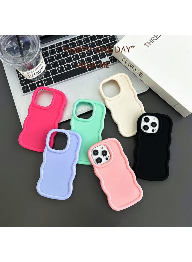 S-TOP Case For iPhone 12 Big Wave Puff Shape TPU Phone Case - Image 2