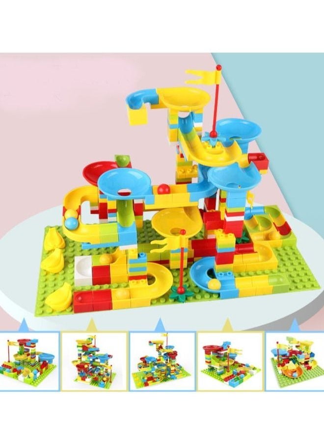 Marble Run Building Blocks Large Set for Kids 202 pcs  - Image 3