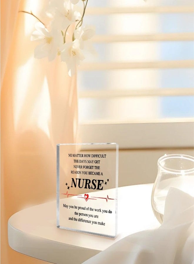 Coopyin Nurse Christmas Gifts, Nurse Stocking Stuffers, Nurse Gifts, Nurses Week Gifts, Medical Assistant Gifts, Nurse Acrylic Plaque, Nursing Student Gifts, Nurse Appreciation Gifts, Nurse Graduation Gift - Image 4