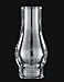 B&P Lamp B&P Lamp Ã‚Â® 1 5/8 Inch by 4 1/2 Inch Clear Glass Lamp Chimney for Vintage and Antique Style Lamps  - Image 2