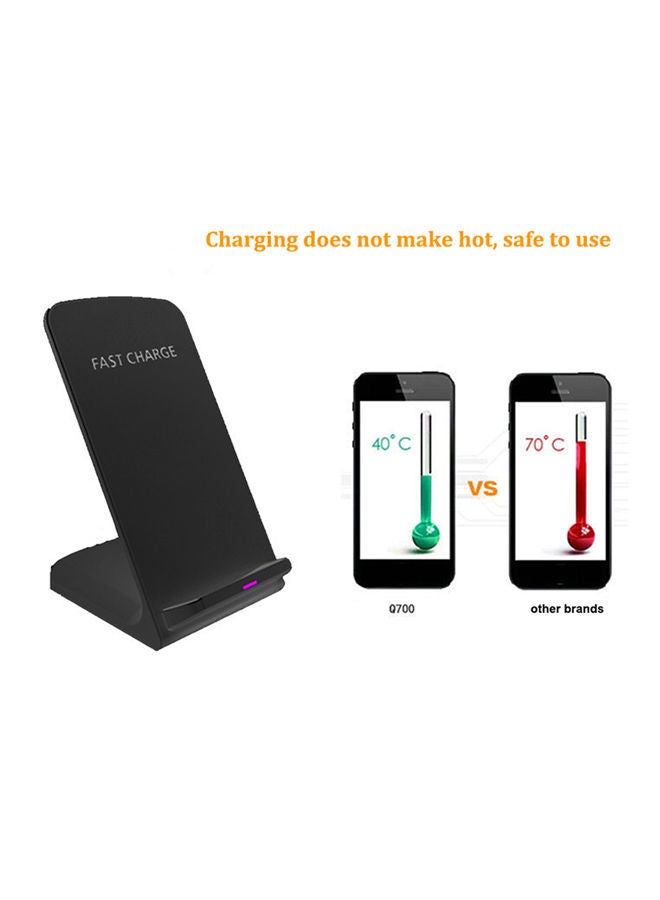 NIBEMINENT Qi Fast Wireless Charger Black - Image 2