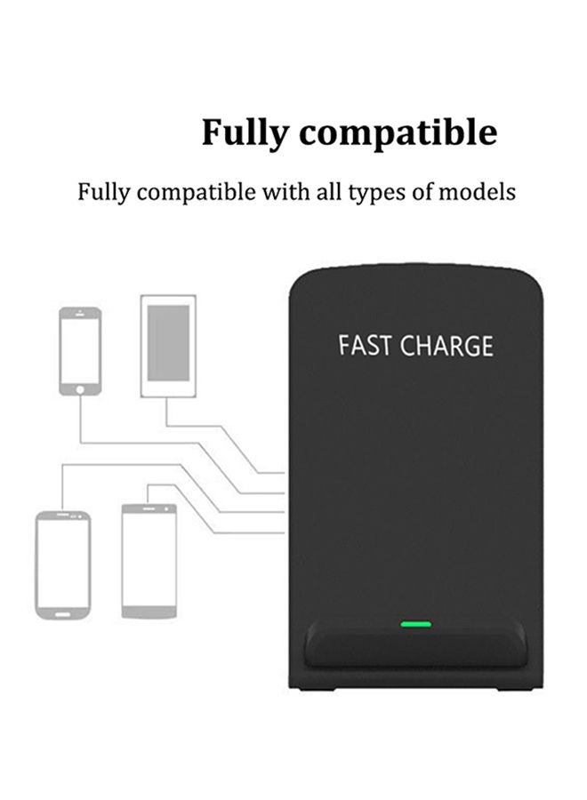 NIBEMINENT Qi Fast Wireless Charger Black - Image 3