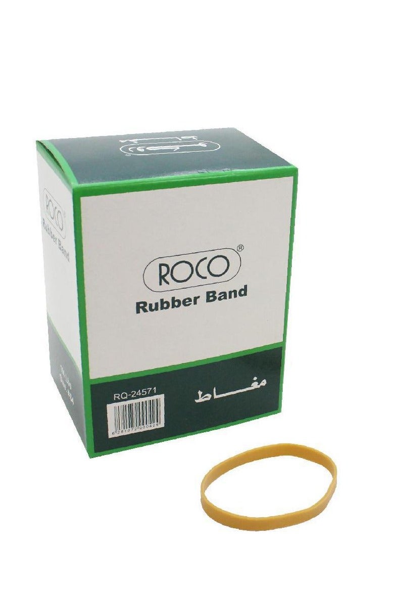 Natural Rubber Bands #64 Size.25 lb Brown