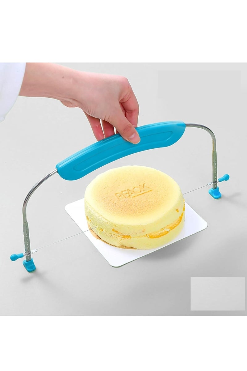 قطّاعة تورتة من الستانلس ستيل – بيد بلاستيك مريحة - Image 3