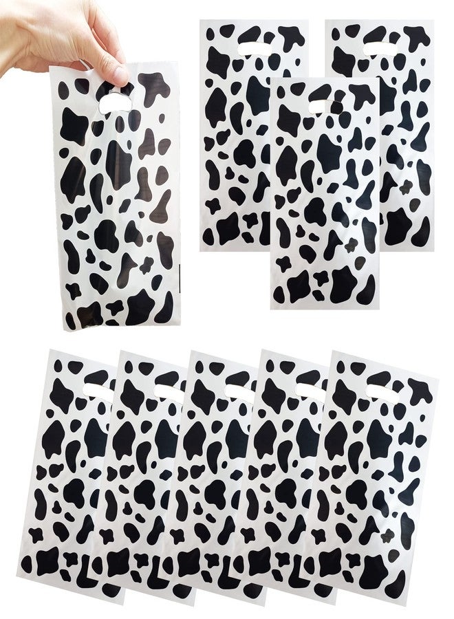 ALLPICK 30PCS Cow Print Treat Candy Bags Goodie Bags Party Favors Bags Gift Bags for Kids Birthday Cow Print Themed Party Decorations - Image 1