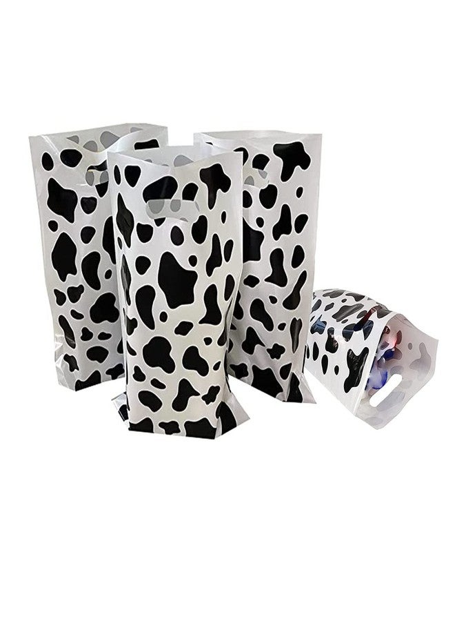 ALLPICK 30PCS Cow Print Treat Candy Bags Goodie Bags Party Favors Bags Gift Bags for Kids Birthday Cow Print Themed Party Decorations - Image 4