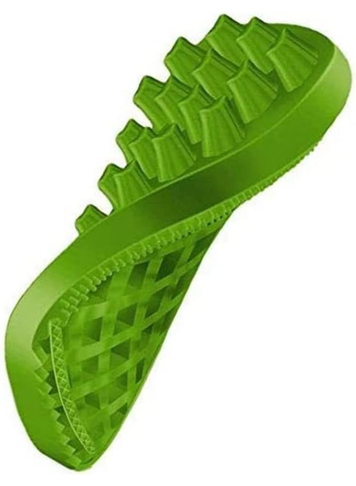 PETME Pet + Me Multi-Functional Grooming Brush for Long Hair Cat, Green - Image 1