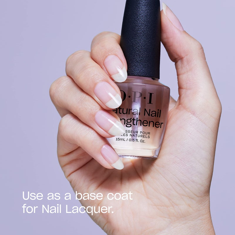 OPI Natural Nail Strengthener | Nail Strengthener & Base Coat | Strengthens Nails, Vitamin A & E, Vegan Formula - Image 4