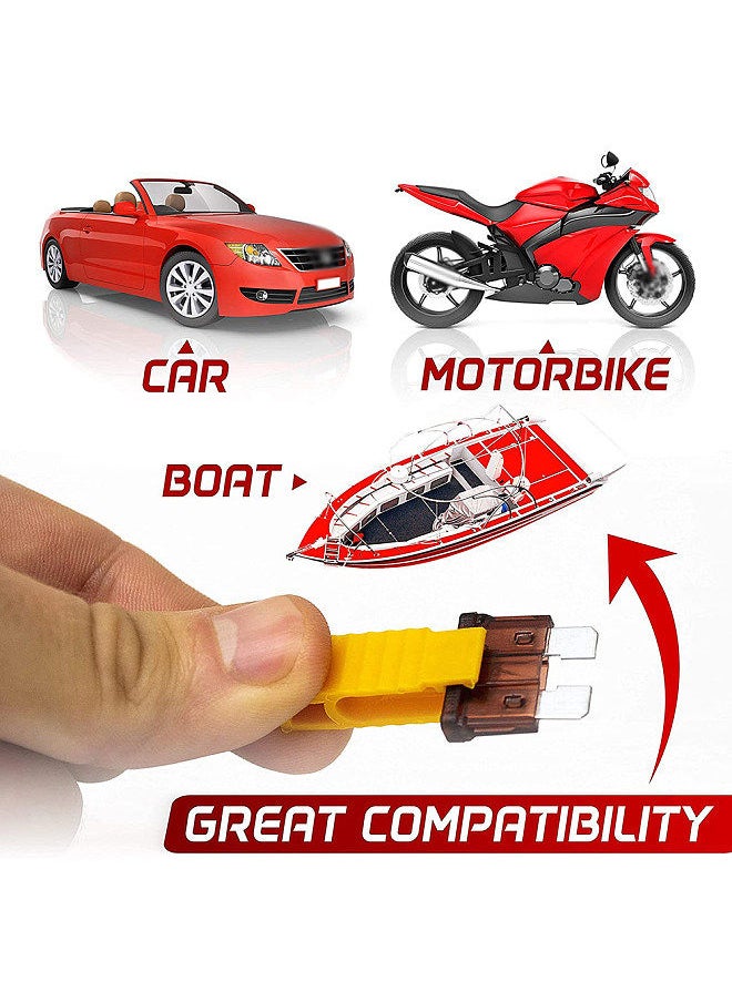 Generic - 1000pcs Car Blade Fuse Assortment Assorted Kit Mini Standard Size Blade Set Auto Truck Automotive Fuse With Storage Box - Image 1