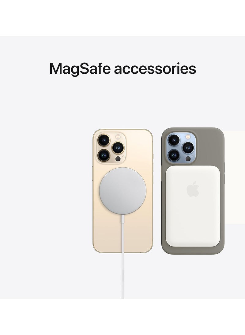 دبليو تيك ابل ايفون 15 برو ماكس 2023 - غطاء حماية سائل ناعم من السيليكون MagSafe - تيتانيوم - Image 3