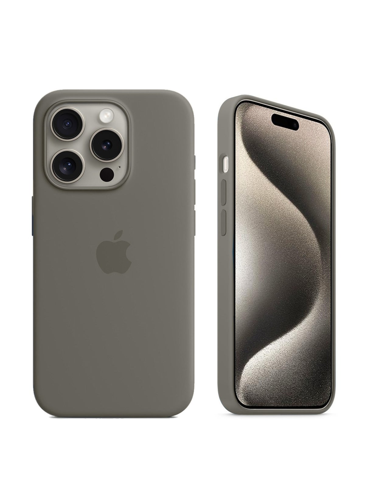 دبليو تيك Wtech iPhone 15 Pro Max Soft Liquid Silicone Case Cover